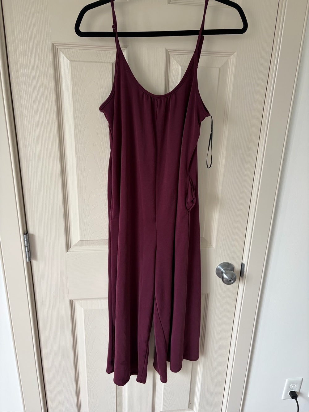 🌹 TWIK - Small Burgundy Jumpsuit